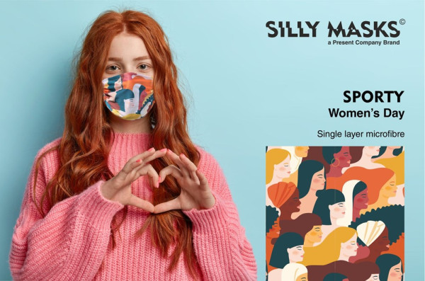 SillyMask© Sporty Women's Day