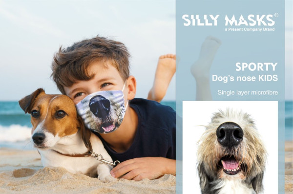 SillyMask© Sporty Dog's nose
