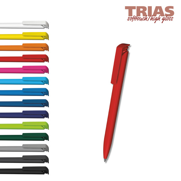 Klio-Eterna - Trias softtouch/high gloss - Drukknop-balpen