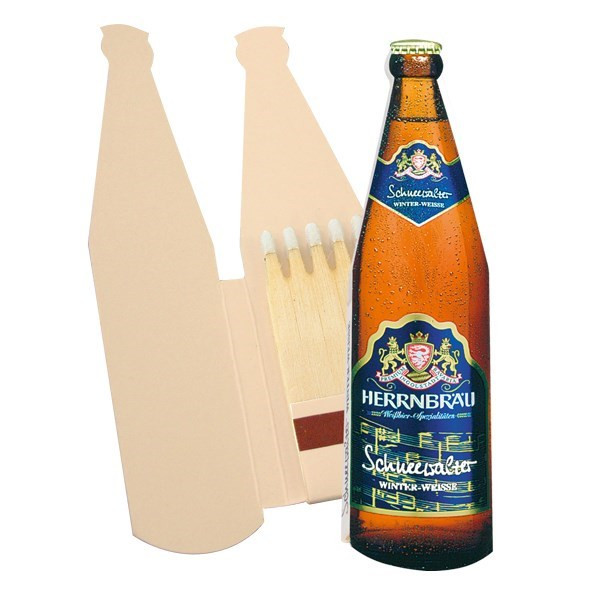 Luciferboekje BIERFLASCHE 1