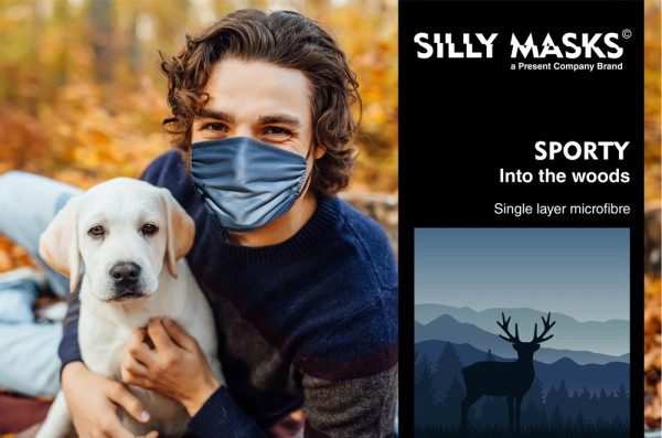 SillyMask© Sporty Into the woods