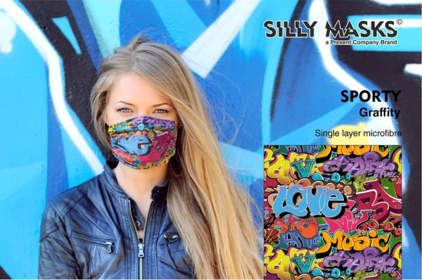 SillyMask© Sporty Graffity