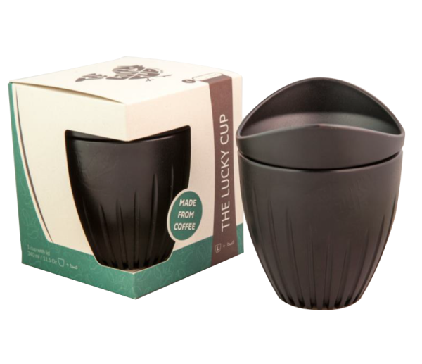 Coffee Based Arabica Cup L 340 ml + deksel verpakt