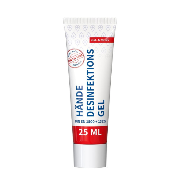 Desinfecterend middel voor de handen, 25 ml tube