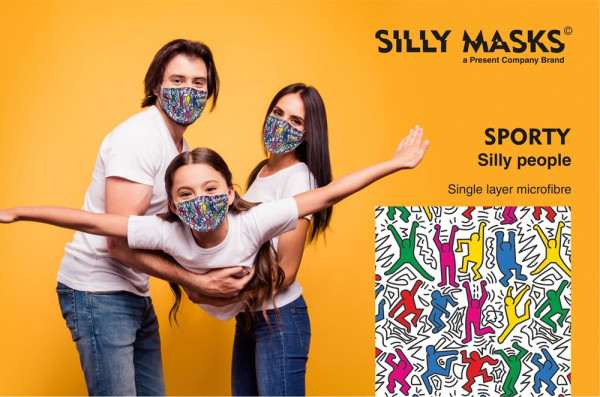 SillyMask© Sporty Silly People