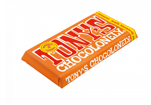 Tony's Chocolonely  Melk Karamel Zeezout